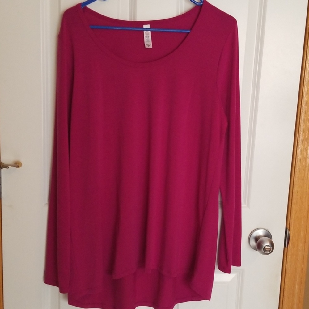 Lularoe XL magenta Lynnae